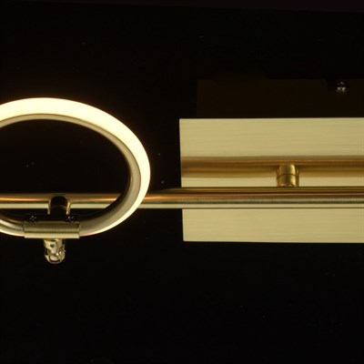 Светильник "Этингер" 6x3Вт LED 3000K золото 180x10x24,5см - фото 2001079