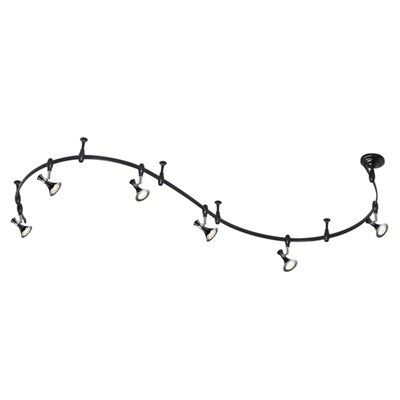 Гибкий трек GONZAGO 6x7Вт 3000К LED черный - фото 2001086