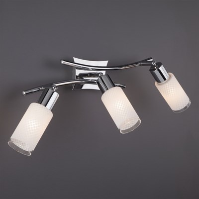 Светильник Sherwood 3x40Вт E14 хром - фото 2001285