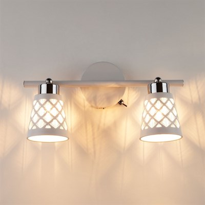 Светильник Snowy 2x40Вт G9 белый - фото 2001289