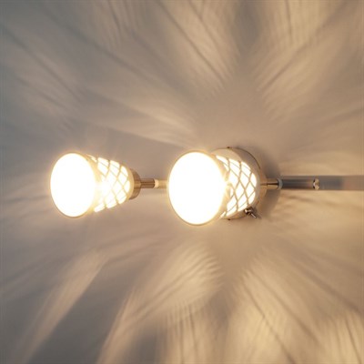 Светильник Snowy 2x40Вт G9 белый - фото 2001291