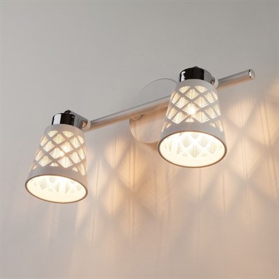 Светильник Snowy 2x40Вт G9 белый - фото 2001292