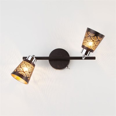 Светильник Monte 2x40Вт G9 чёрный - фото 2001308