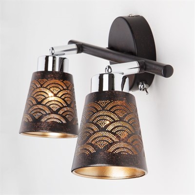 Светильник Monte 2x40Вт G9 чёрный - фото 2001309