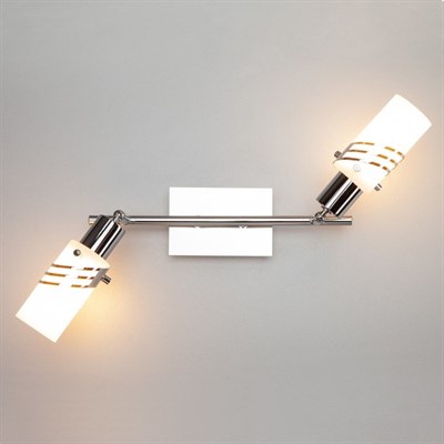 Светильник "Бьянка" 2x40Вт E14 хром - фото 2001322