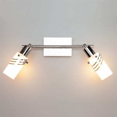 Светильник "Бьянка" 2x40Вт E14 хром - фото 2001323