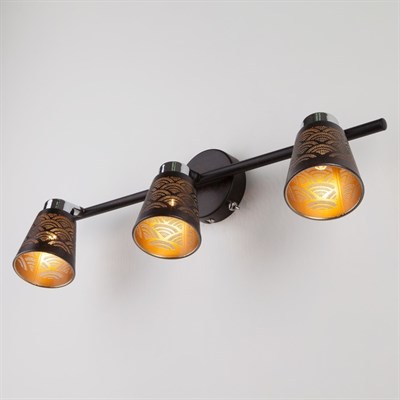 Светильник Monte 3x40Вт G9 чёрный - фото 2001335