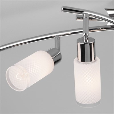 Светильник Sherwood 6x40Вт E14 хром - фото 2001346