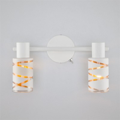 Светильник Flute 2x40Вт E14 белый - фото 2001432