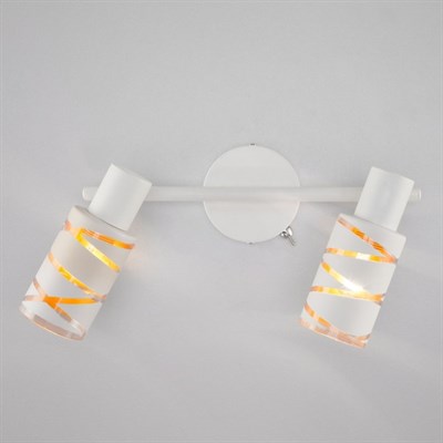 Светильник Flute 2x40Вт E14 белый - фото 2001434