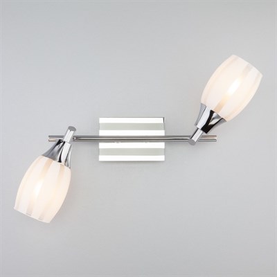 Светильник Meridiane 2x40Вт E14 хром - фото 2001438