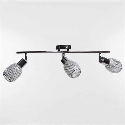 Спот "Споти" 3x60Вт E14 хром 12x52x15 см. - фото 2001491
