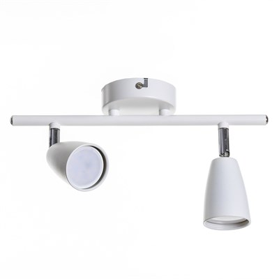 Спот "Ракурс" 2x50Вт G10 белый - фото 2001516