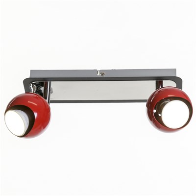 Спот "Техно" 2x50Вт G10 хром - фото 2001531