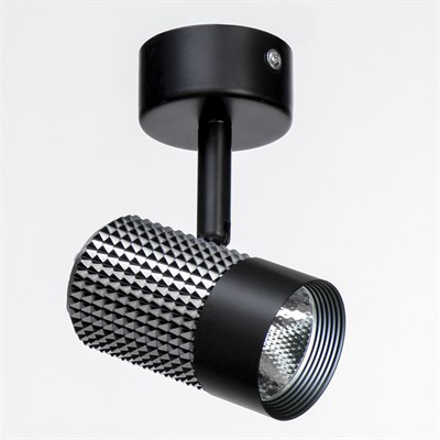 Спот "Друм" LED 10Вт черный 10х5,5х13,5 см - фото 2001537