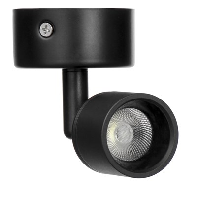 Спот "Акцент" LED 3Вт 6000К черный 6х6х14 см - фото 2001559