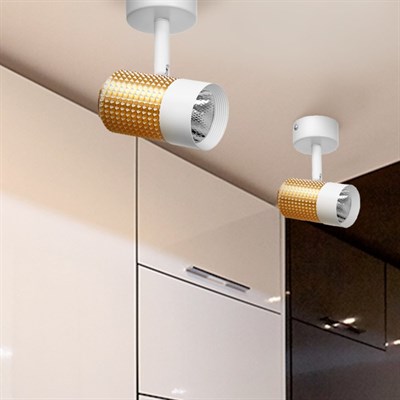 Спот "Друм" LED 10Вт белый 10х5,5х13,5 см - фото 2001572