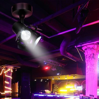 Спот "Рубик" LED 7Вт 6000К черный 23х6х36 см - фото 2001616