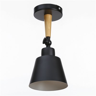 Спот "Цилиндр малый" 1x40Вт E27 черный 12х20х20 см - фото 2001626