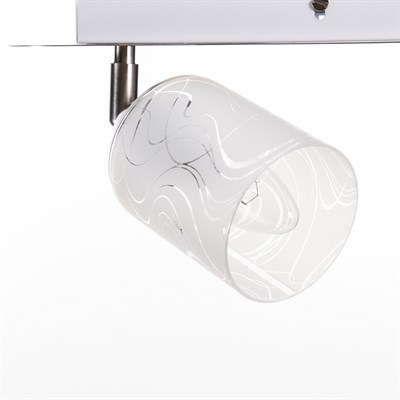 Спот "Гладис" 3x60Вт E14 сатин белый 35х35х15 см. - фото 2001637