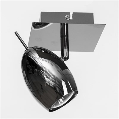 Спот "Басфор" 1х50Вт GU10 хром 11х14,5х11 см. - фото 2001652