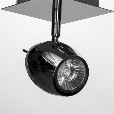 Спот "Басфор" 1х50Вт GU10 хром 11х14,5х11 см. - фото 2001653