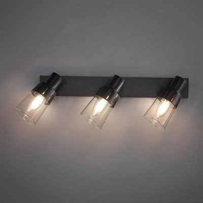 Светильник Potter 3x40Вт E14 чёрный - фото 2001675