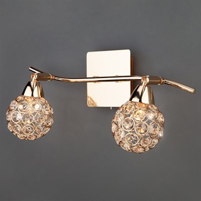 Светильник Mirage 2x40Вт G9 золото - фото 2001716