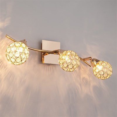 Светильник Mirage 3x40Вт G9 золото - фото 2001723