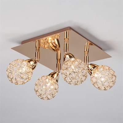 Светильник Mirage 4x40Вт G9 золото - фото 2001727