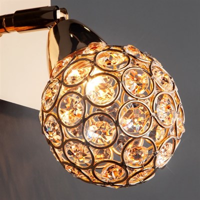 Светильник Mirage 1x40Вт G9 золото - фото 2001737