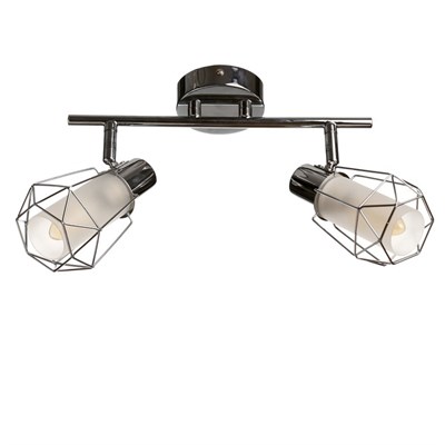 Светильник 0408/2 2х40Вт Е14 хром 30х19х16см - фото 2001755