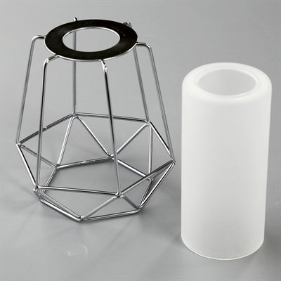 Светильник 0408/2 2х40Вт Е14 хром 30х19х16см - фото 2001762