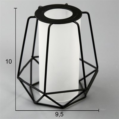 Светильник 93018/2 2х40Вт Е14 черный 30х19х16см - фото 2001768