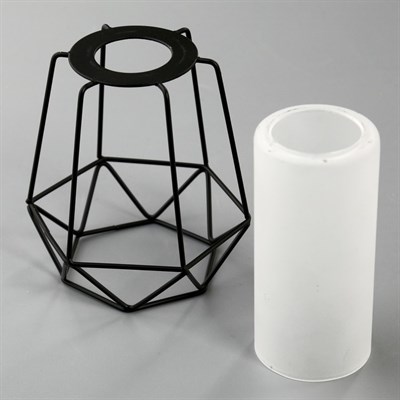 Светильник 93018/2 2х40Вт Е14 черный 30х19х16см - фото 2001769