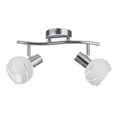 Светильник 51011/2 2хE14 60W Max 42х10х19 хром - фото 2001780