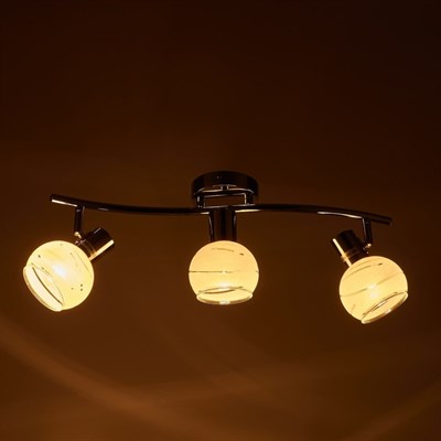 Светильник 51011/3 3хE14 60W Max 55х10х19 хром - фото 2001787