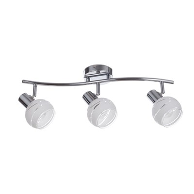 Светильник 51011/3 3хE14 60W Max 55х10х19 хром - фото 2001789