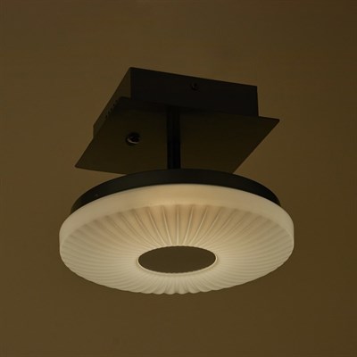 Светильник 054/1 LED серебро/белый высота 18см - фото 2001795