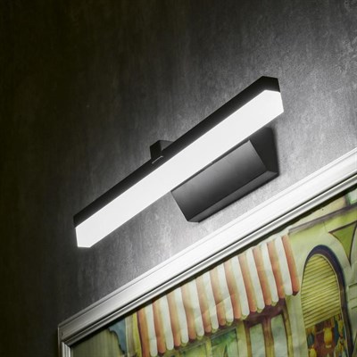 Подсветка для картин и зеркал "Барселона" LED 9Вт 6000К черный 40,5х11х6 см - фото 2001950