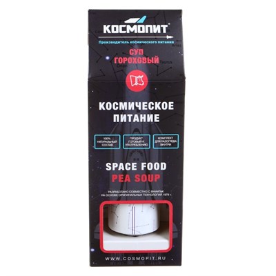 Космическое питание "Суп гороховый", 165 г, в тюбике - фото 2002050