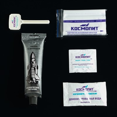 Космическое питание "Пицца с ветчиной" в тюбике 165 г - фото 2002139