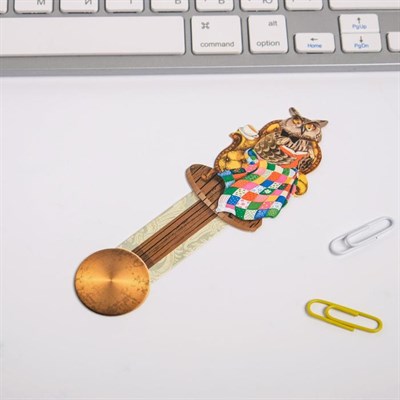 Обложка для книги с закладкой «Часы», 43×24 см - фото 2002392