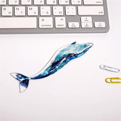 Обложка для книги с закладкой «Кит», 43×24 см - фото 2002399