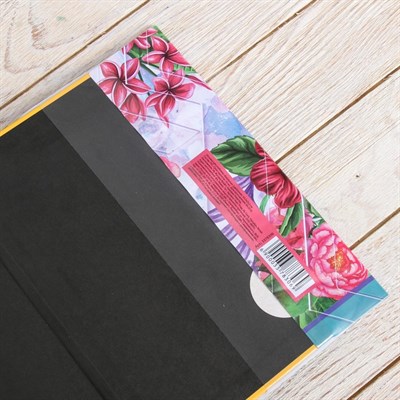 Обложка для учебника «Биология» (цветочная), 43.5×23.2 см - фото 2002453