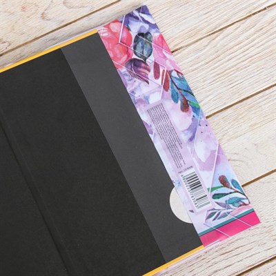 Обложка для учебника «Химия» (цветочная), 43.5×23.2 см - фото 2002463