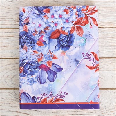 Обложка для учебника «География» (цветочная), 43.5×23.2 см - фото 2002470