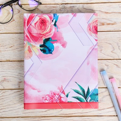 Обложка для учебника «Русский язык» (цветочная), 43.5×23.2 см - фото 2002486