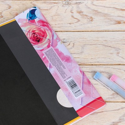 Обложка для учебника «Русский язык» (цветочная), 43.5×23.2 см - фото 2002488