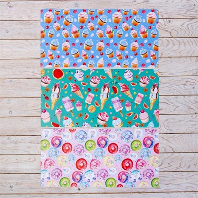 Обложка со вставками «Вкусности», 21.5×40 см - фото 2002508